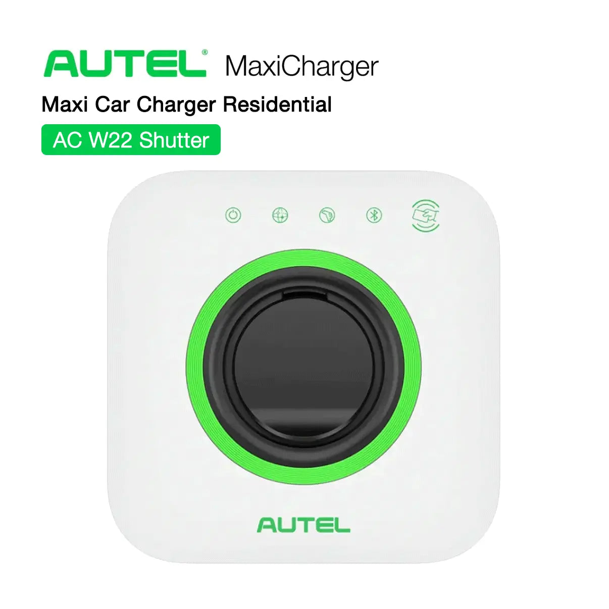 Maxi Car Charger Residential AC W22 Shutter AUTEL MAXICHARGER
